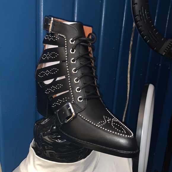 Coach Studded Paisley Boots - Picture 12 of 12